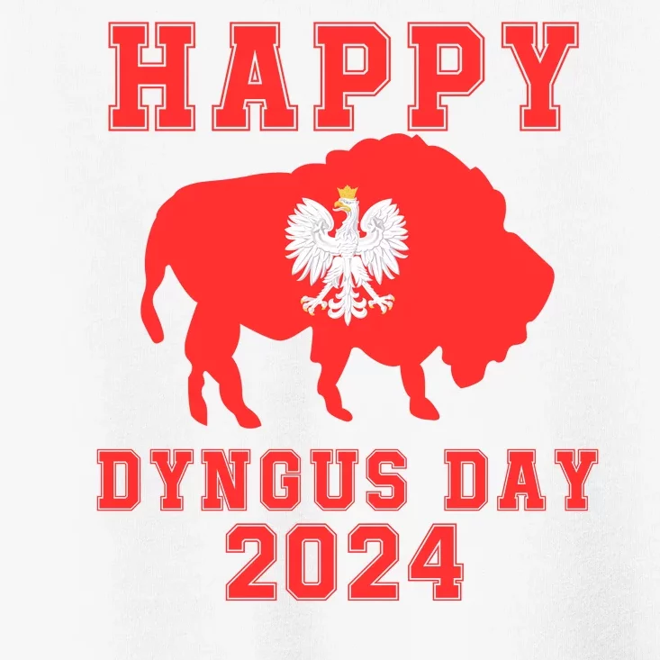 Happy Dyngus Day 2024 Polish Eagle Dyngus Day Polishamerican Polska White Eagle Toddler T-Shirt