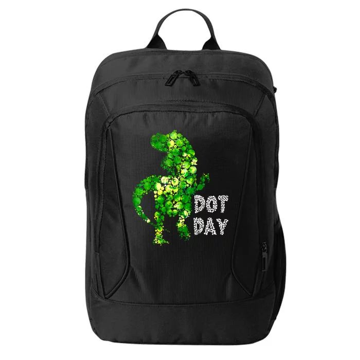 Happy Dot Day Cute Dinosaur T Rex Gift City Backpack