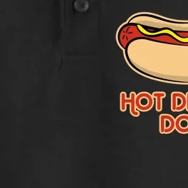 Hot Dog Design For Men And Women Hot Diggity Dog Dry Zone Grid Performance Polo