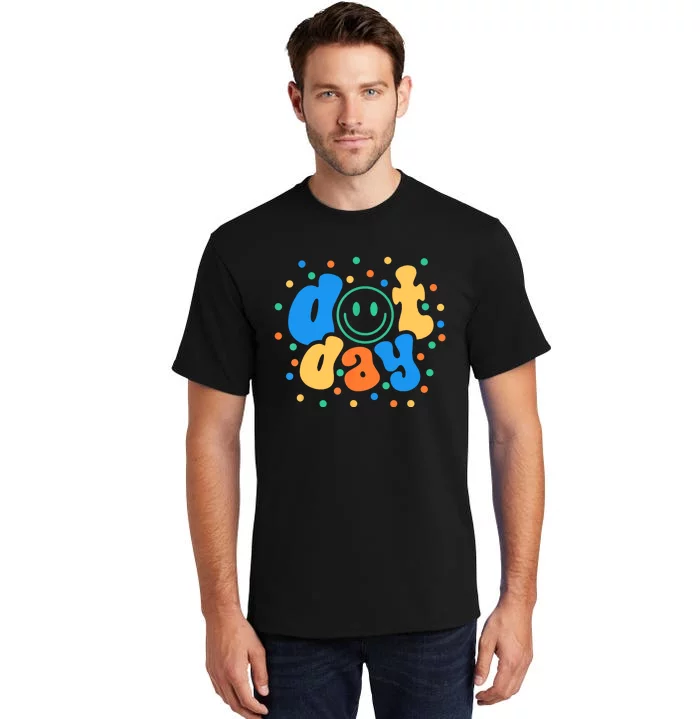 Happy Dot Day 2024 Teachers Students Tall T-Shirt