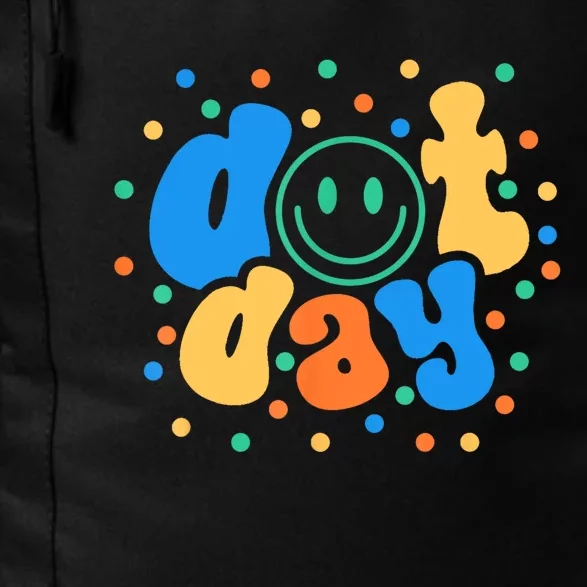 Happy Dot Day 2024 Teachers Students Daily Commute Backpack