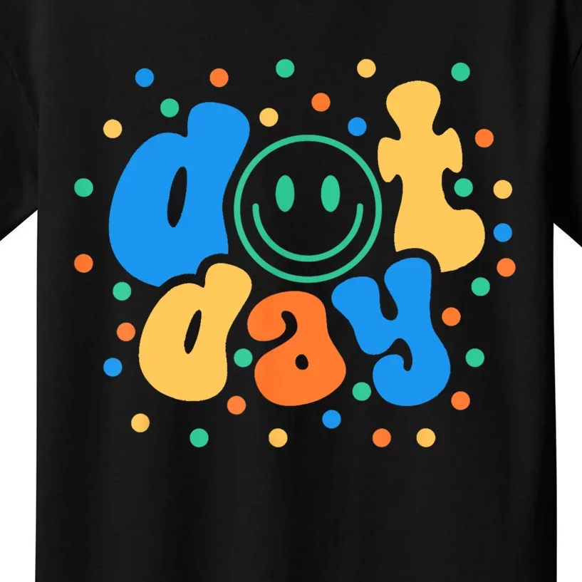 Happy Dot Day 2024 Teachers Students Kids T-Shirt