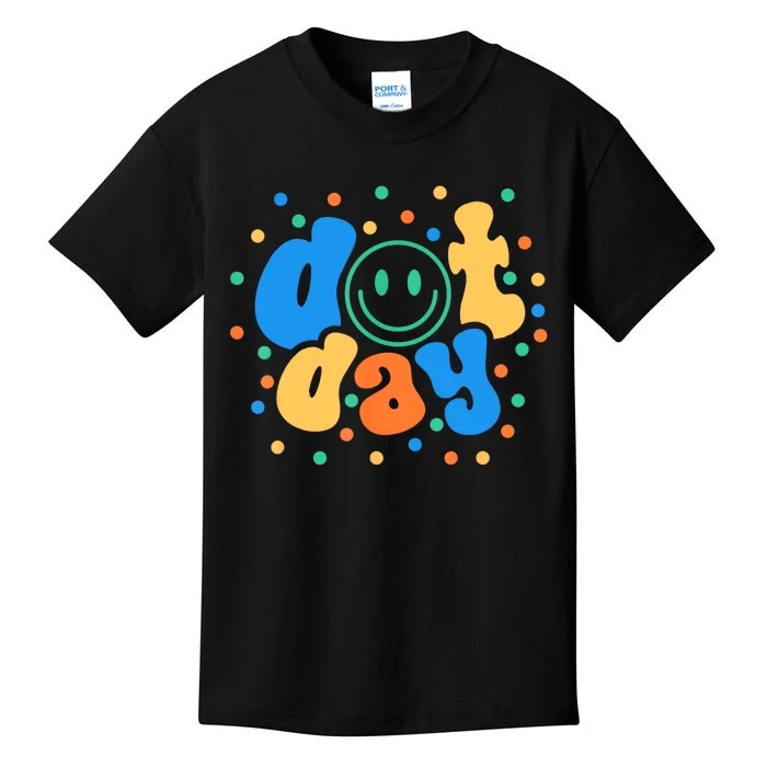 Happy Dot Day 2024 Teachers Students Kids T-Shirt