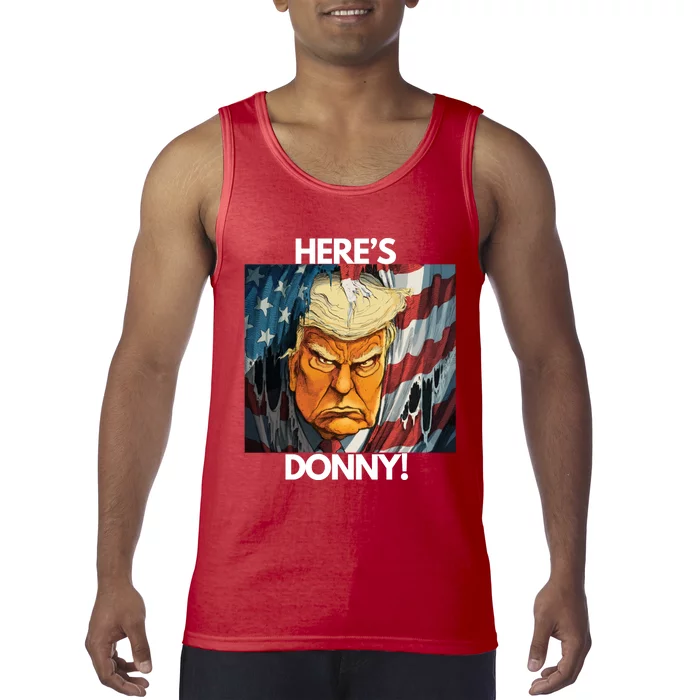 Heres Donny! Donald Trump The Shining Tank Top