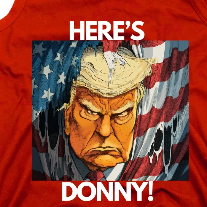 Heres Donny! Donald Trump The Shining Tank Top