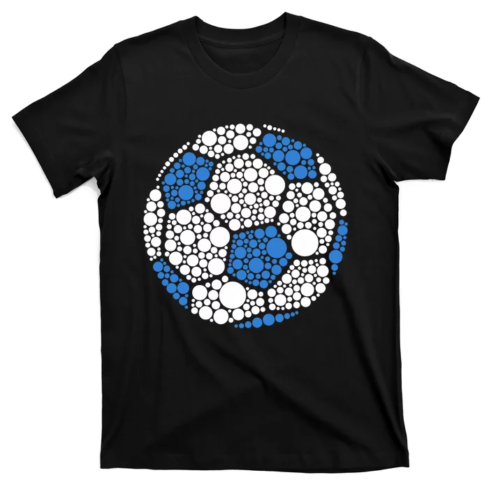 Happy Dot Day 2024 Polka Dot Soccer Ball Lover T-Shirt