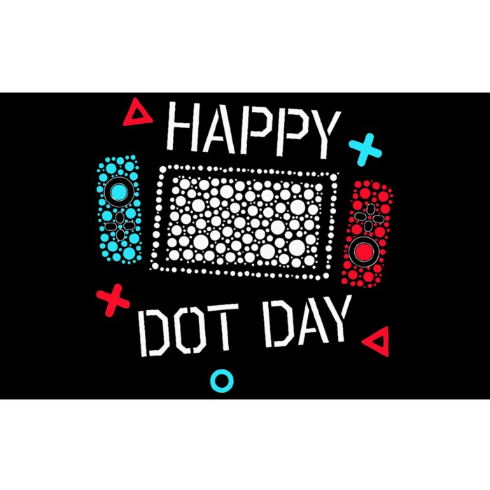 Happy Dot Day Gamers Game Controller Bumper Sticker