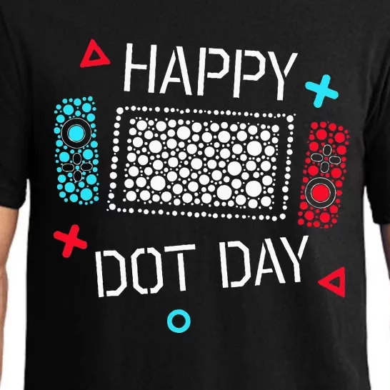 Happy Dot Day Gamers Game Controller Pajama Set