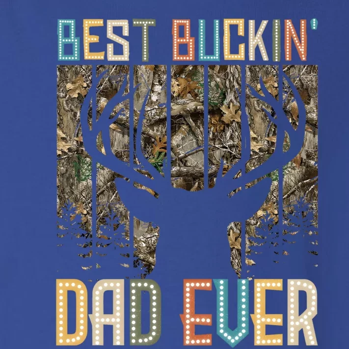 Hunter Dad Dad Deer Hunting Hunting Best Buckin Dad Ever Cool Gift Toddler Long Sleeve Shirt