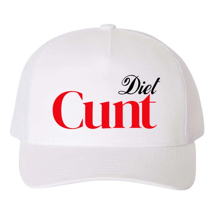 Honeysuckle Drive Diet Cunt Yupoong Adult 5-Panel Trucker Hat