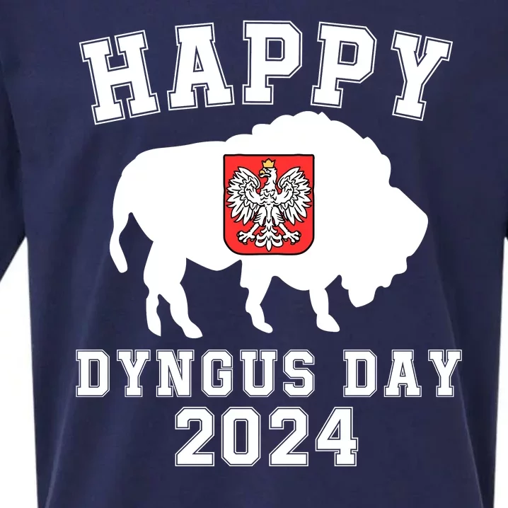 Happy Dyngus Day 2024 Dyngus Day Polish American Polska White Eagle Polish Eagle Sueded Cloud Jersey T-Shirt