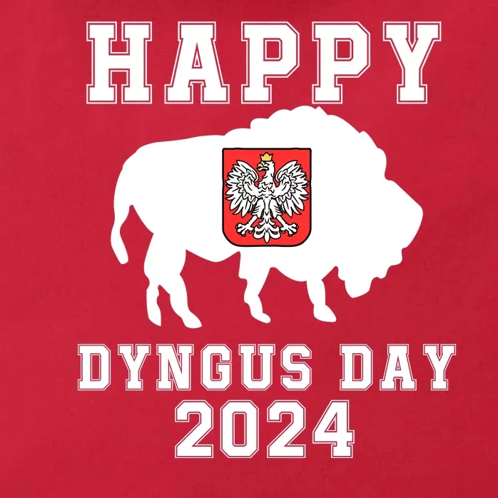 Happy Dyngus Day 2024 Dyngus Day Polish American Polska White Eagle Polish Eagle Zip Tote Bag