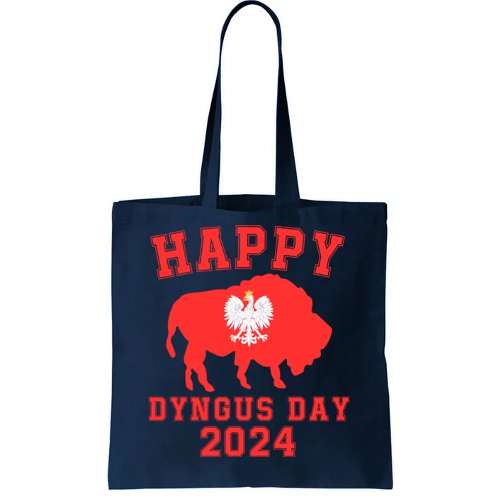 Happy Dyngus Day 2024 Dyngus Day Polish American Polska White Eagle Polish Eagle Tote Bag