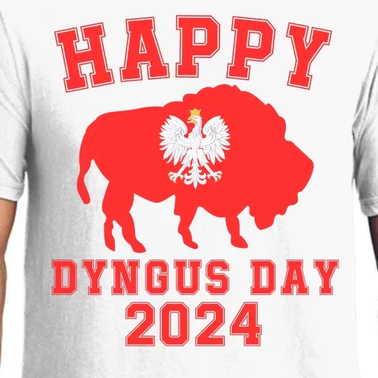 Happy Dyngus Day 2024 Dyngus Day Polish American Polska White Eagle Polish Eagle Pajama Set