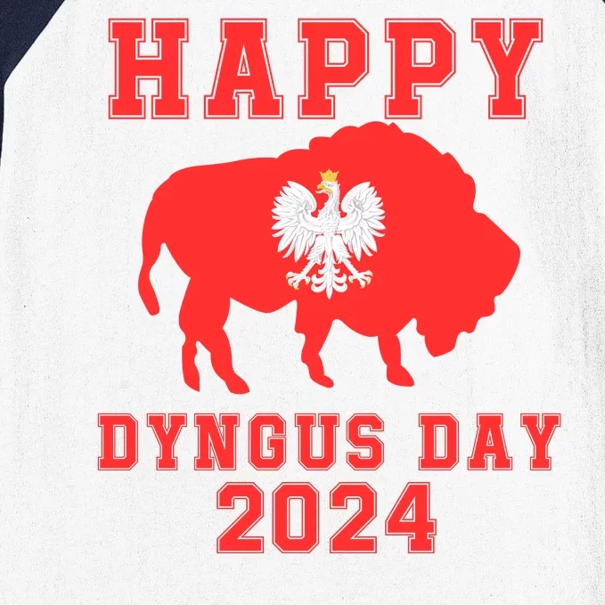 Happy Dyngus Day 2024 Dyngus Day Polish American Polska White Eagle Polish Eagle Baseball Sleeve Shirt