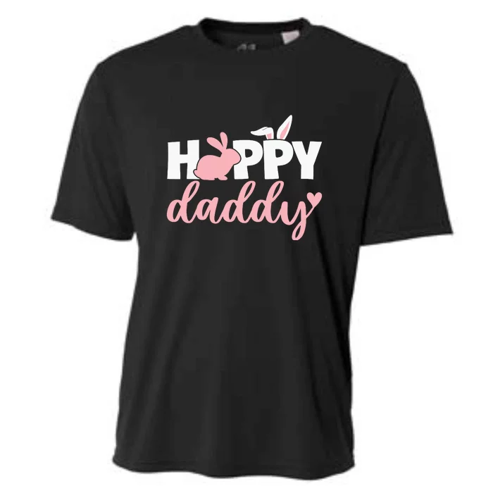 Happy Daddy Easter Dad Bunny Father's Day Easter Day Cooling Performance Crew T-Shirt