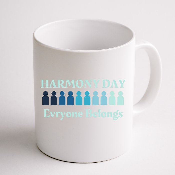 Harmony Day , Everybody Belongs Front & Back Coffee Mug