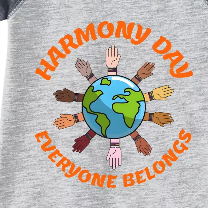 Harmony Day Everyone Belongs Infant Baby Jersey Bodysuit