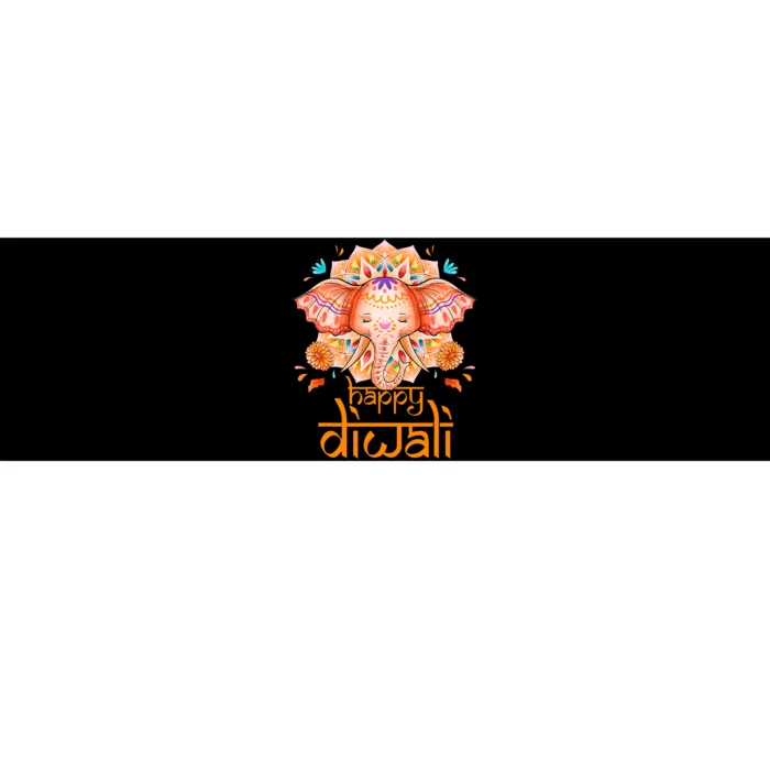 Happy Diwali Festival Of Light Hindu Indian Bumper Sticker