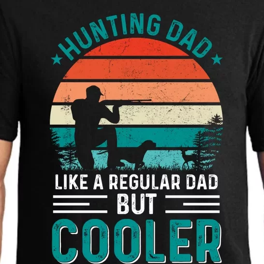 Hunting Dad Fathers Day T Design Pajama Set