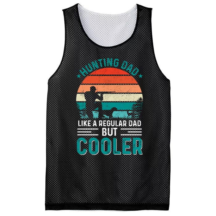 Hunting Dad Fathers Day T Design Mesh Reversible Basketball Jersey Tank