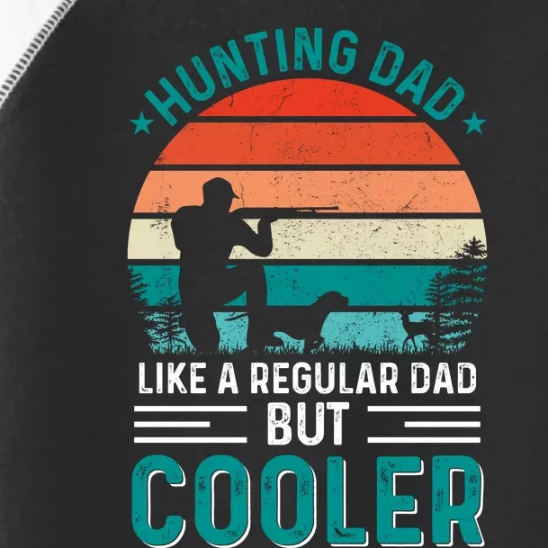 Hunting Dad Fathers Day T Design Toddler Fine Jersey T-Shirt