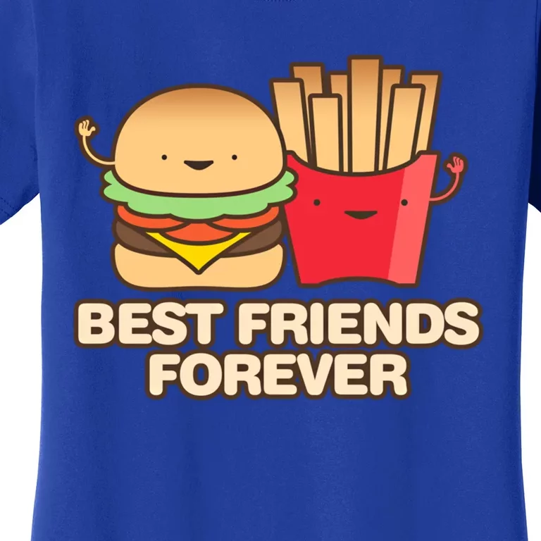 Hamburger Day Funny Best Friends Forever Gift Women's T-Shirt