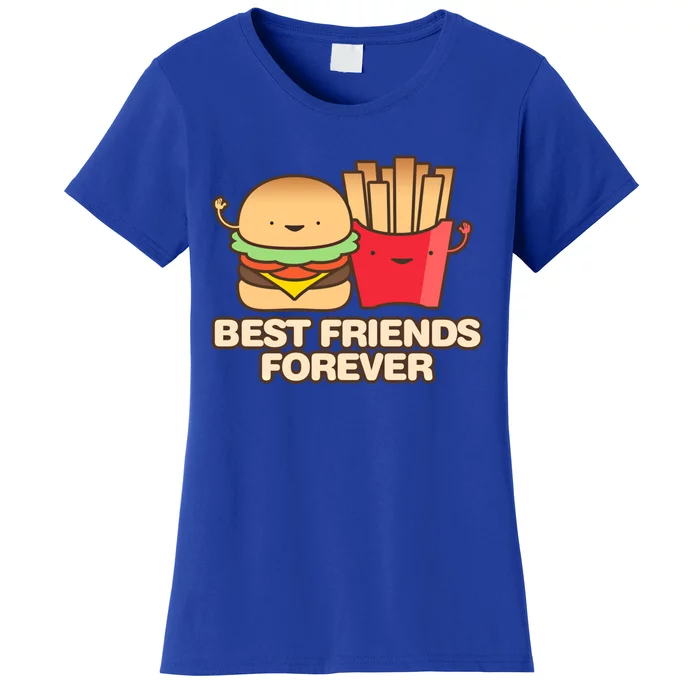 Hamburger Day Funny Best Friends Forever Gift Women's T-Shirt