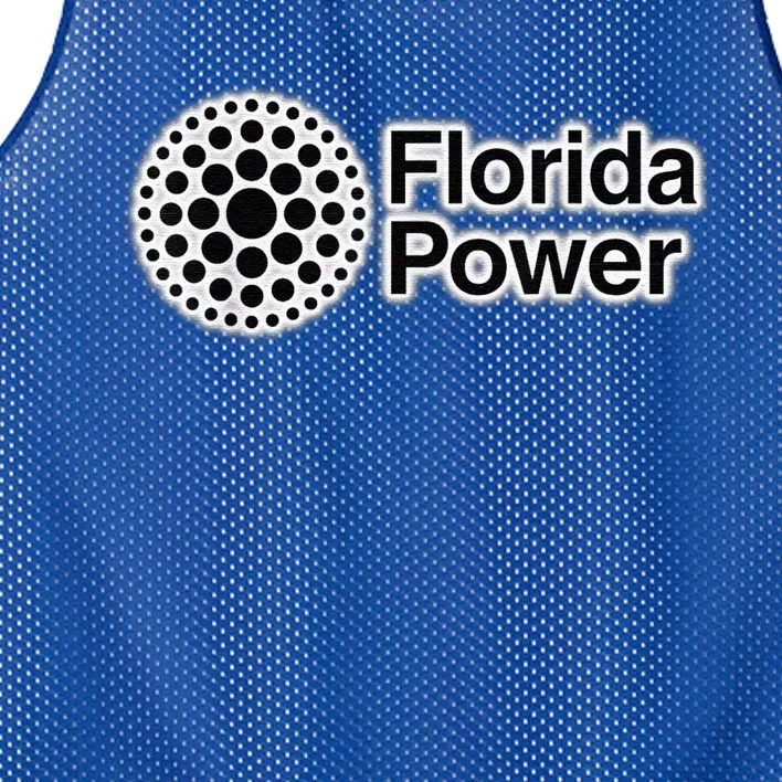 Hard Drawn Florida Power Funny Quote Mesh Reversible Basketball Jersey Tank