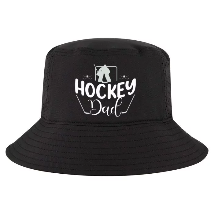 Hockey Dad Funny Father's Day Gift Cool Comfort Performance Bucket Hat