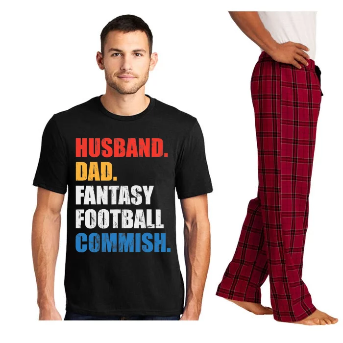 Husband Dad Fantasy Football Commish, Fantasy Commissioner Pajama Set