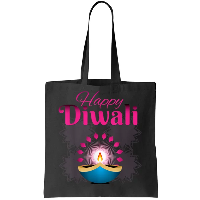 Happy Diwali Festival Of Lights New Year For Indian Hinduism Tote Bag