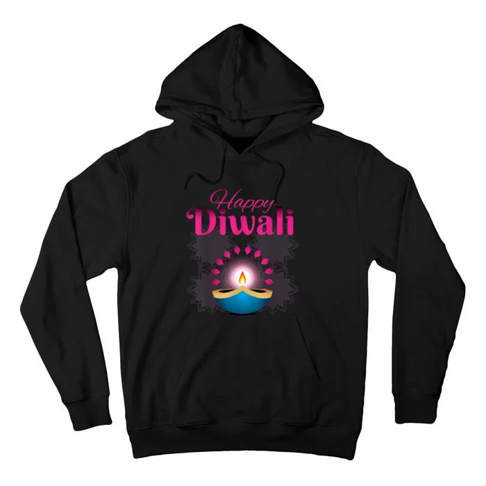 Happy Diwali Festival Of Lights New Year For Indian Hinduism Tall Hoodie