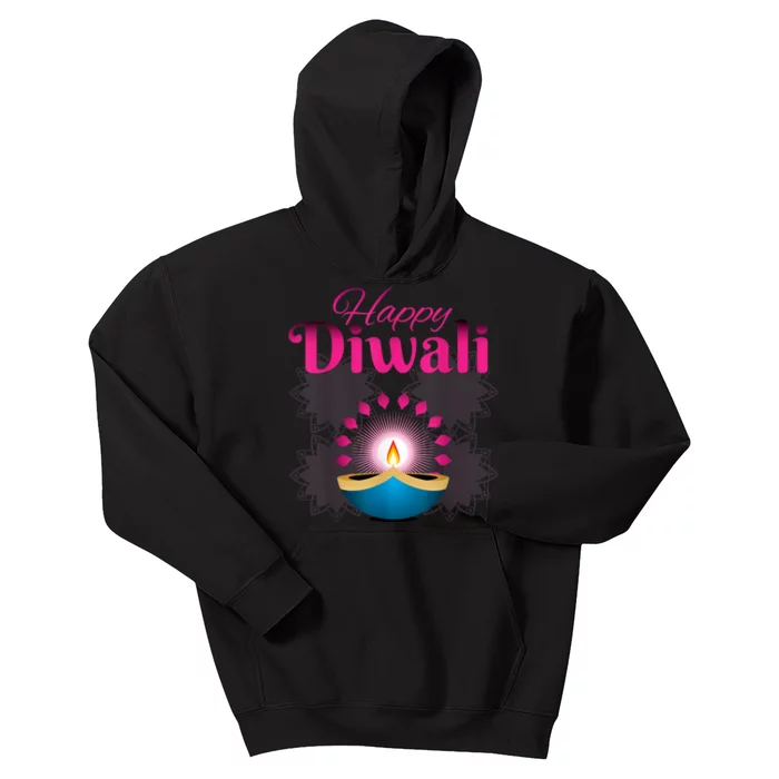 Happy Diwali Festival Of Lights New Year For Indian Hinduism Kids Hoodie