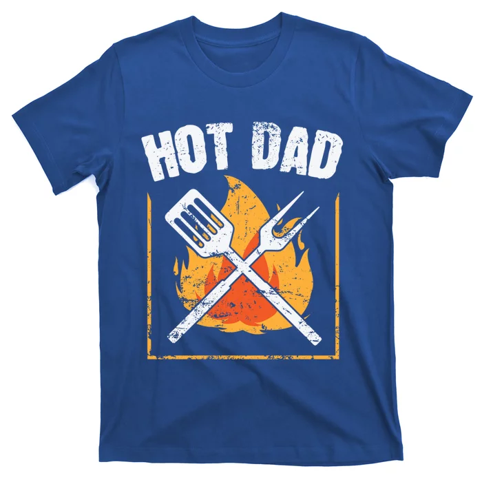 Hot Dad Father's Day Barbecue Gift T-Shirt