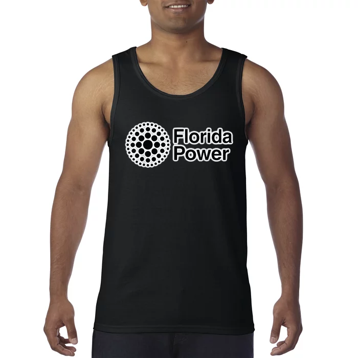 Hard Drawn Florida Power funny quote Tank Top