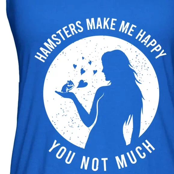 Hamster Daddy Father Gift Dad Hamster Gift Ladies Essential Flowy Tank