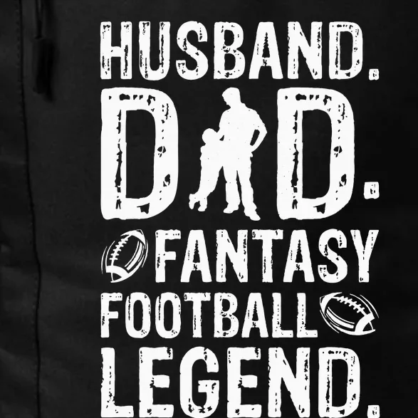 Husband Dad Fantasy Football Legend Daily Commute Backpack