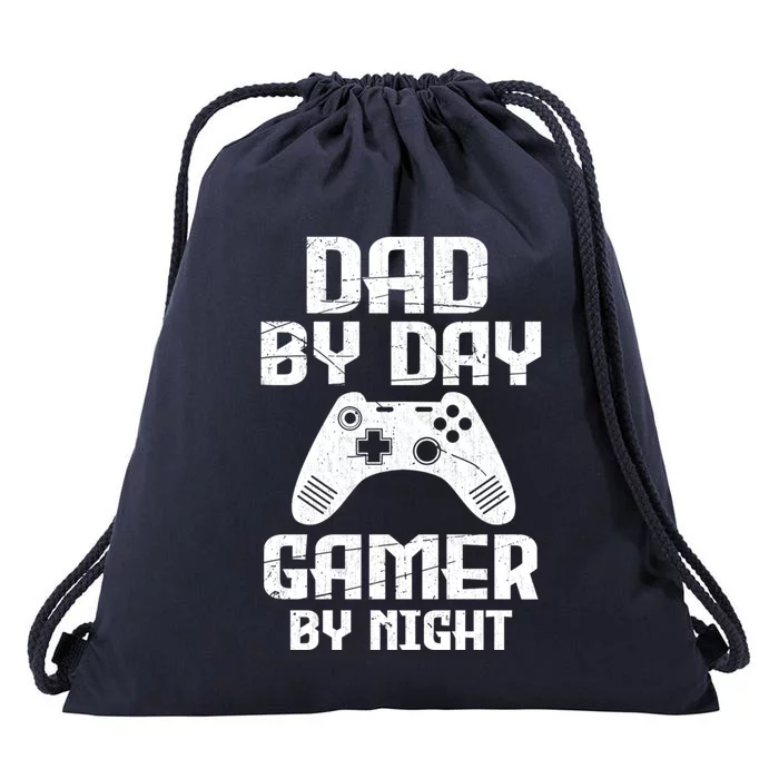 Humorous Dad Gaming Fathers Day Gift Gamer Dad Jokes Great Gift Drawstring Bag