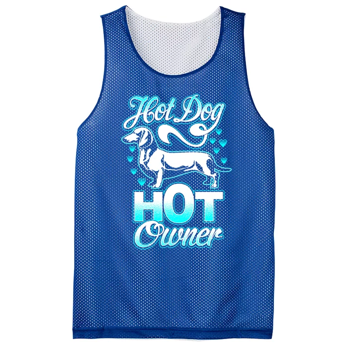 Hot Dachshund Gift Mesh Reversible Basketball Jersey Tank