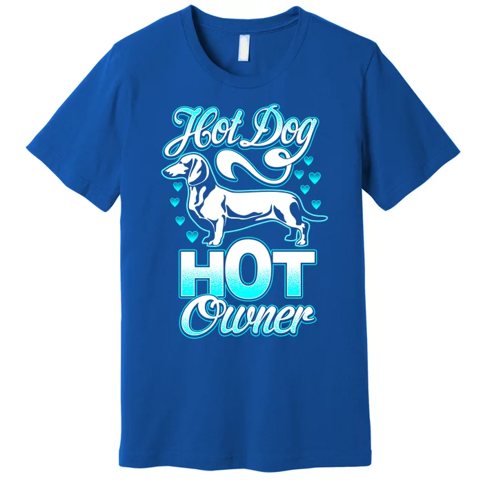 Hot Dachshund Gift Premium T-Shirt