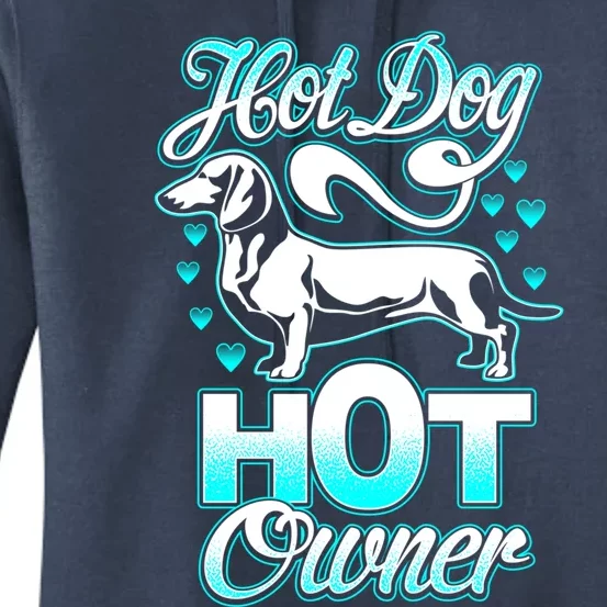 Hot Dachshund Gift Women's Pullover Hoodie