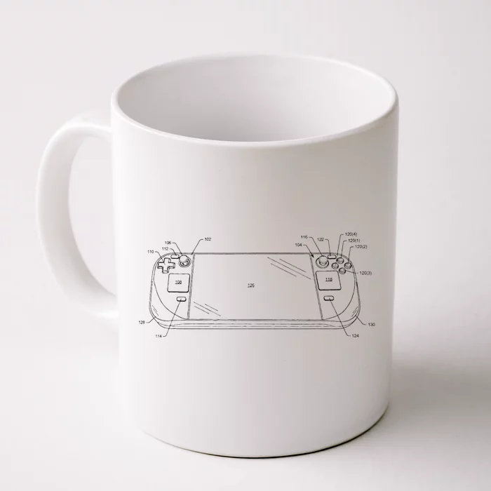 Handheld Deck Gamer Steam Front & Back Coffee Mug