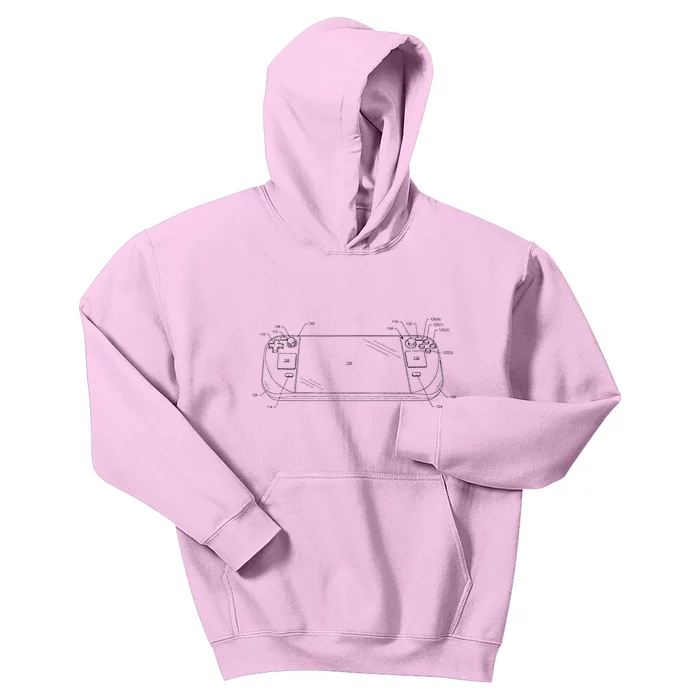 Handheld Deck Gamer Steam Kids Hoodie