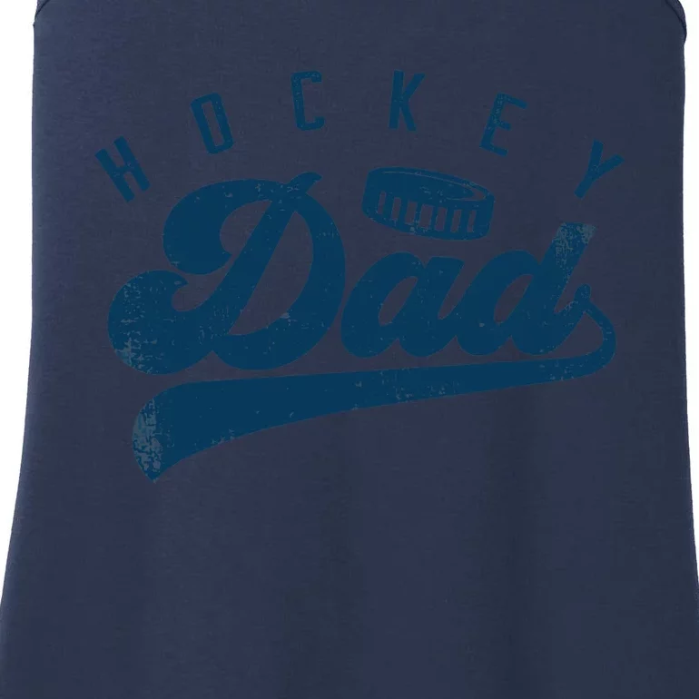 Hockey Dad Gifts Daddy Father's Day Ladies Essential Tank