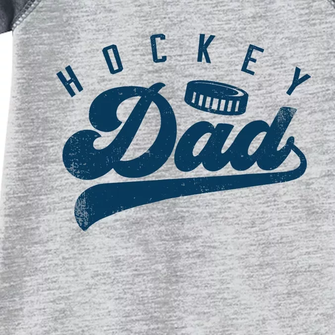 Hockey Dad Gifts Daddy Father's Day Infant Baby Jersey Bodysuit