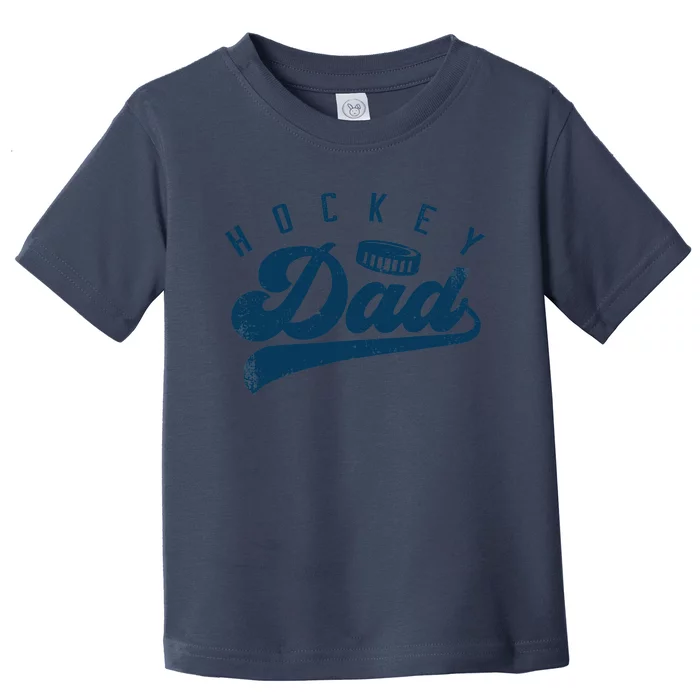 Hockey Dad Gifts Daddy Father's Day Toddler T-Shirt