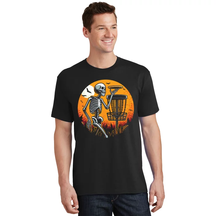 Halloween Disc Golf Disc Golfer Women T-Shirt