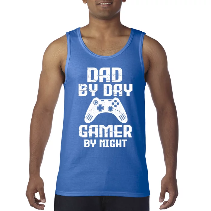 Humorous Dad Gaming Fathers Day Gift Gamer Dad Jokes Cool Gift Tank Top