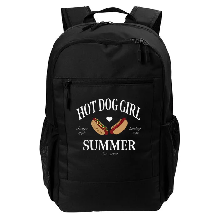 Hot Dog Girl Summer Daily Commute Backpack